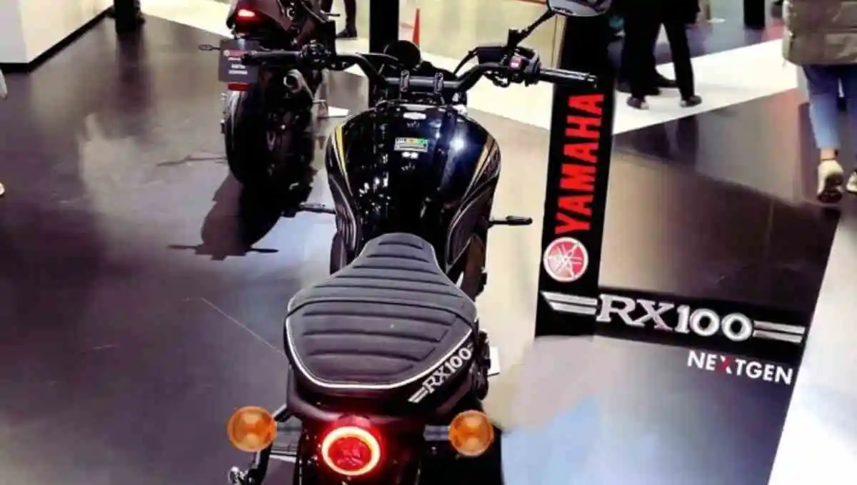 New Yamaha rx100 lunched