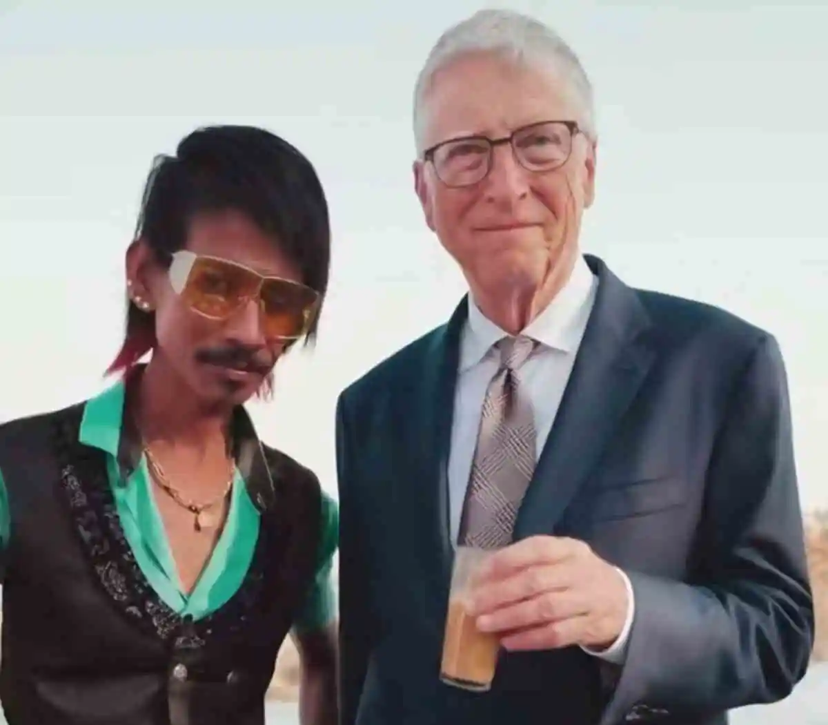 Bill gates and dolly chai wala