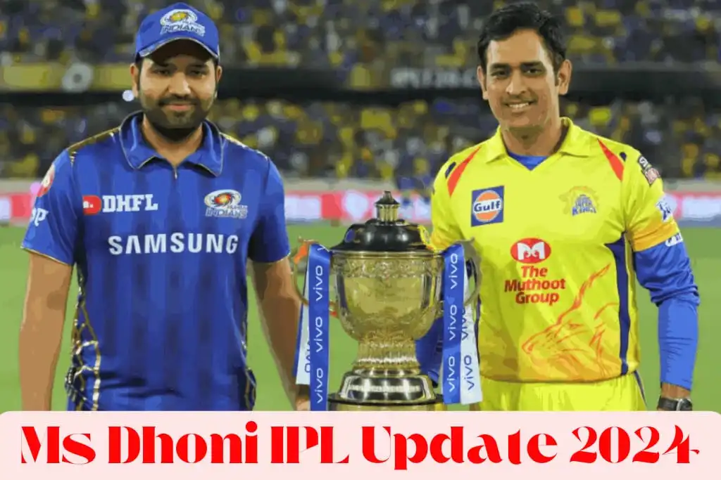 Ms Dhoni IPL Update 2024 (credit - BCCI/IPL)