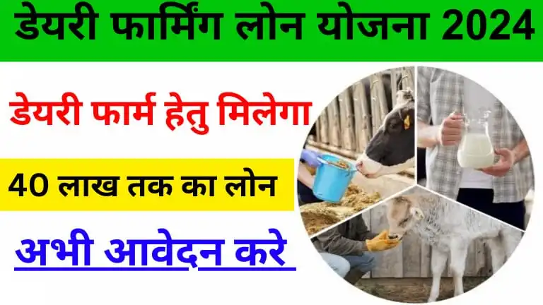 Dairy Farming Loan Apply 2024