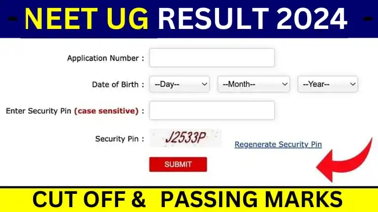 NEET UG Result 2024 Direct Link